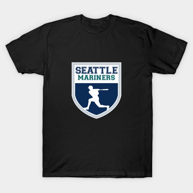 Seattle Mariners Fans - MLB T-Shirt T-Shirt by info@dopositive.co.uk